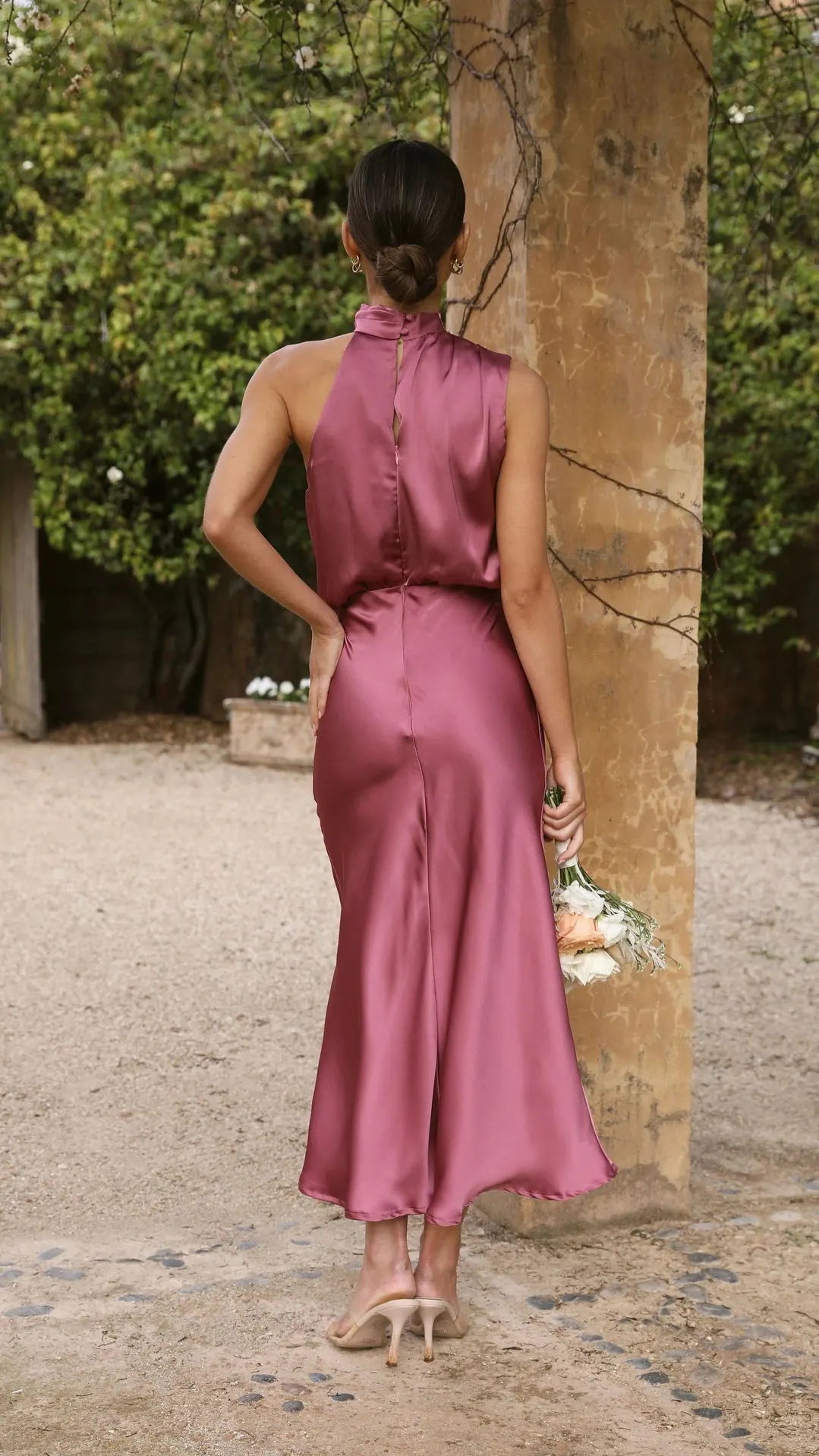 Roséline™ Elegant Summer Dress – Sleeveless Chic Edition