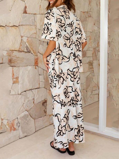 Botanical Floral Print Casual Co-ord Set