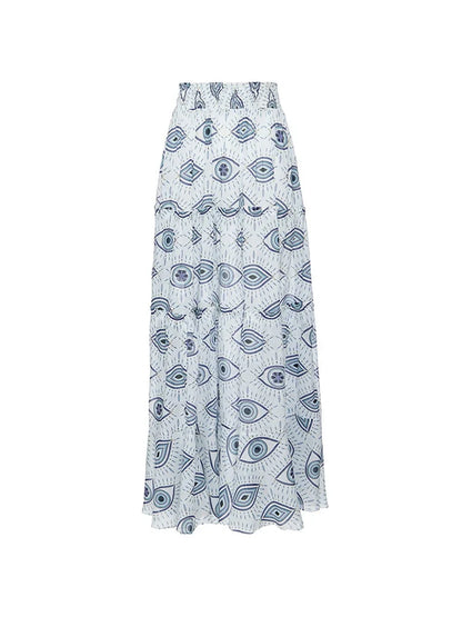 Evil Eye Print One-Piece Swimsuit